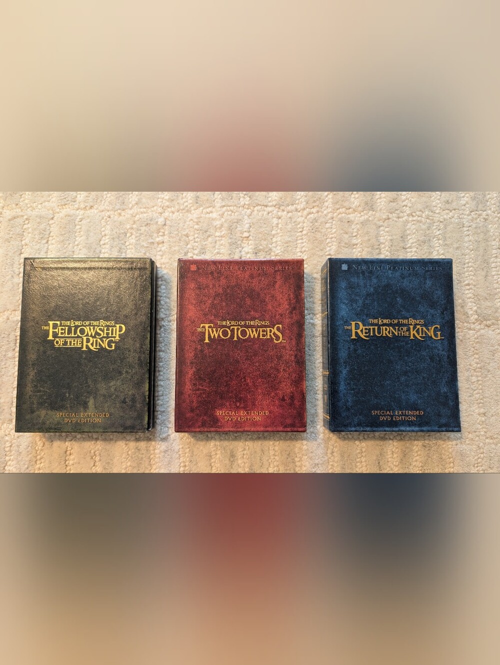 Lord Of The Rings Collectors Edition DVD Set